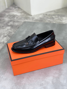 Mocasines de cuero charol brillante para hombre, zapatos de vestir informales de negocios, transpirables, con suela antideslizante, calzado formal para oficina y uso diario - Product Image 3