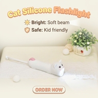 Lampe de nuit pour enfant personnalisable et mignonne, lampe torche rechargeable par USB suspendue