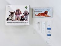 Kit de test rapide d'anticorps de leishmanie canine tests de diagnostic rapides pour animaux de compagnie Test de flux latéral de Leishmania canis