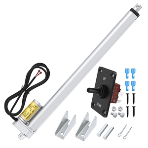 ขายส่งมอเตอร์กระตุ้นไฟฟ้าแบบเส้นตรง 12V IP54 กันน้ำ ระยะชัก 18 นิ้ว ความเร็ว 14 มม./วินาที แรงดัน 1000N ได้รับการรับรองมาตรฐาน Rohs CE สำหรับรถบ้านและรถมอเตอร์โฮม - Product Image 1