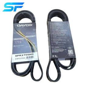 Correa Poly-V DAYCO 8PK1755 EPDM para VOLVO CASE <span class=keywords><strong>MERCEDES</strong></span> <span class=keywords><strong>BENZ</strong></span> KOMATSU 5080690 3289235 3289930 8087428 6819970193 6732813571 - Product Image 1