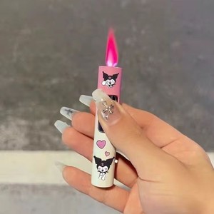 Nhanh Chóng Vận Chuyển 2025 Thiết Kế Mới Dễ Thương Kim Loại Ngọn Lửa Igniter Đẹp Nhẹ Hơn & Hút Phụ Kiện Cho Đảng Feuerzeugen - Product Image 1