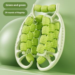 Varillas de rodillo moldeadoras de pantorrilla a precio de fábrica, masaje tridimensional de tres capas + Material antideslizante, estiramiento de Yoga - Product Image 1