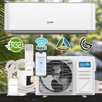 AC Split Sylon Model Baru Kelas A++ 9000 hingga 24000 Btu, Saso New EER 7 Bintang, AC Split Dinding untuk Rumah Tangga