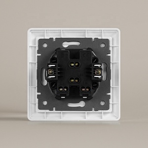 <strong>Grey</strong> Colored Electric Wall Sockets and <strong>Switch</strong> Fireproof PC Plate Double Gang 1 Way 2 Way <strong>Light</strong> <strong>Switch</strong> for Bulb LED <strong>Lights</strong> - Product Image 6