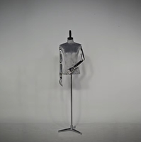 Haut de gamme Vitrine Réglable Mannequin Demi-corps Femelle Mannequin de Torse