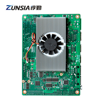 Carte mère industrielle Intel Elkhart Lake Celeron J6412 3.5 pouces IOT 2 * DDR4 2 * Lan 6 * COM X86 ordinateur à carte unique intégré SBC