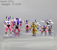 Offre Spéciale 8-12cm Dragon-Balls Z 8 pièces/ensemble Frieza figurine jouets Collection PVC DBZ modèle vinyle Figurine poupée