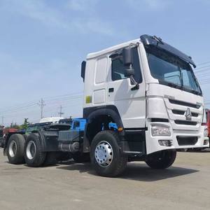 รถบรรทุกหัวลาก SINOTRUK Howo 6x4 รถบรรทุกหัวลาก 6x4 พวงมาลัยซ้าย/ขวา Howo 371 ราคา รถบรรทุกหัวลาก Howo - Product Image 1