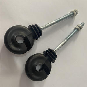 Isolateur de bonne qualité pour isolateur de poteau en bois renforcé de clôture électrique avec vis - Product Image 1
