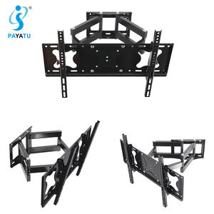 Support mural <span class=keywords><strong>tv</strong></span> lcd avec double <span class=keywords><strong>bras</strong></span> <span class=keywords><strong>amovible</strong></span>, nouveau panneau plat économique, support <span class=keywords><strong>tv</strong></span> pour écran lcd complet, 32-65 pouces, nouveau - Product Image 1