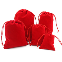 Pochette à bijoux en velours écologique personnalisable avec logo, cordon de serrage, en tissu suédé double face, estampage argenté, pour rangement de colliers et lunettes