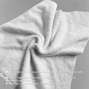 Trapos de Algodón Industriales de 10 kg y 20 kg, Trapos de Limpieza de Algodón Blanco, Toallas de Algodón 100% para Limpieza - Product Image 4