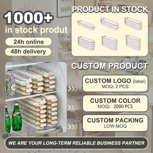 Uforu rõ ràng nhà bếp tủ lạnh Box Organizer container cho thực phẩm tủ lạnh lưu trữ Organizer - Product Image 2