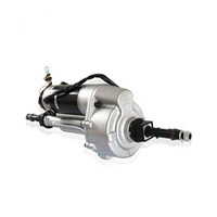 400W 24V DC moteur de brosse moteur de fauteuil roulant faible bruit golf trolley électrique transaxle mini camion essieu arrière tricycle