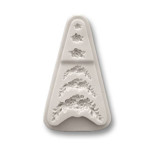 YS personalizado DIY amor Rosa corona <span class=keywords><strong>Fondant</strong></span> molde decorativo pastel pétalo silicona yeso molde helado molde herramientas <span class=keywords><strong>de</strong></span> decoración - Product Image 4