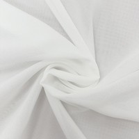 Rideaux Transparents Blancs Imperméables DaiRui à Œillets pour Espaces Humides, Appartements, Hôtels et Maisons Modernes
