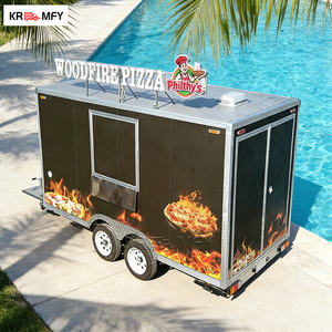 Remolque de Comida Móvil de Fibra de Vidrio con Servicio de Dulces y Bocadillos para Catering al Aire Libre y Uso en Restaurantes - Product Image 2