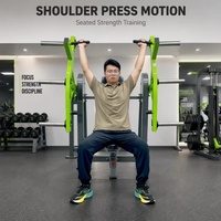 Machine de presse à épaules à charge libre professionnelle, équipement de fitness pour usage commercial