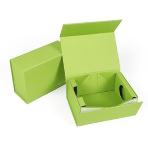 New Design Portable Folding Organizer Silk Box with Magnet Collapsible Wig Gift Box Shoe Storage <b>Dress</b> Clothing Packaging Boxes - Product Image 3