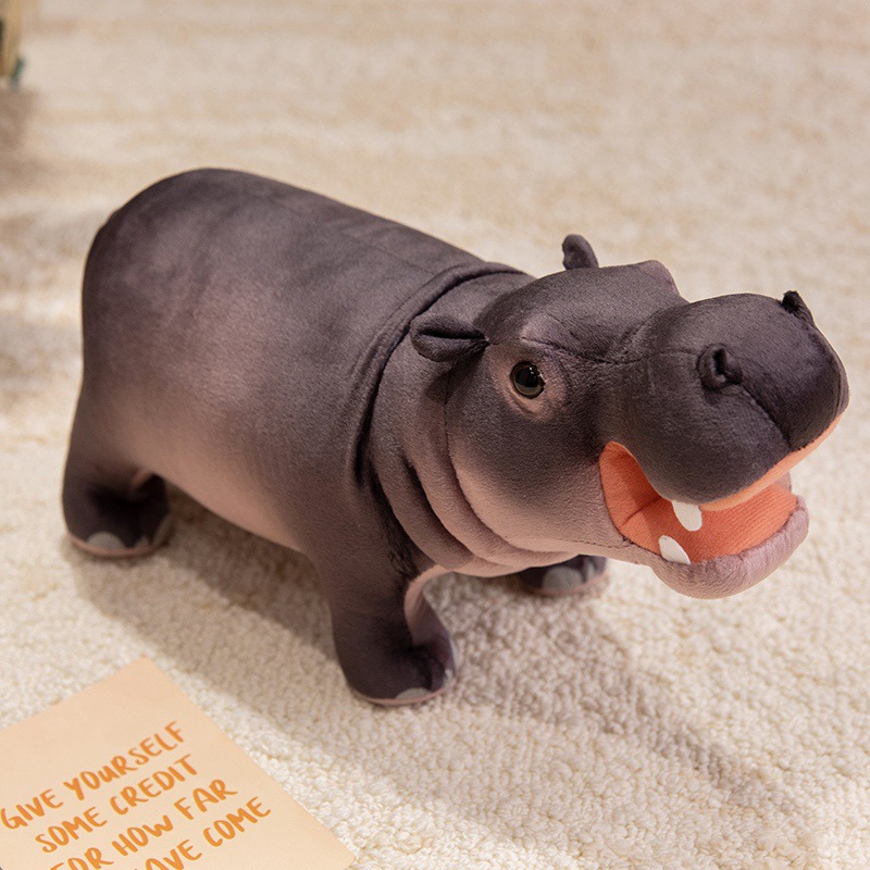 Simulated hippo small size 20cm (0.1kg)
