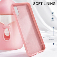 Coque de Téléphone Ultra Mince en Silicone Liquide Antichoc Souple pour Redmi Note 9 8 Pro 9s 8t 8 8a, Étui de Protection pour 7a