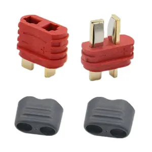 Amass Deans Connector With Sheath Non-slip AM1015 AM-1015 AM-1015E T-plug Male Female T Plug For RC Lipo Battery