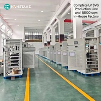 Générateur statique de varicimètre (SVG) basse tension industriel 380V 480V 690V 600kvar avec filtre harmonique pour four à induction, usine sidérurgique
