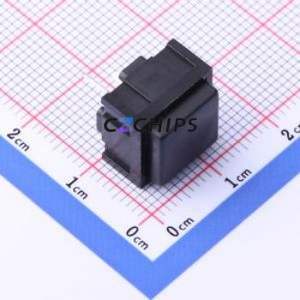 TP-66015 Tactile Switch Through hole Component (THT) Switch Single Pole Single Throw Rectangle Button 3N Through Hole - Product Image 1