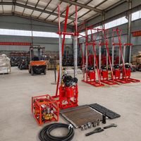 Mini-foreuse d'exploration pétrolière JT-30 avec boîte de vitesses à deux rapports, équipement de forage de puits d'eau de petite taille pour l'exploration géologique