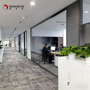 ผนัง<span class=keywords><strong>กั้น</strong></span>กระจกสองชั้นแบบบางพิเศษ, ผนัง<span class=keywords><strong>กั้น</strong></span>กระจกสำนักงานแบบโมดูลาร์, กันเสียง, ติดตั้งรวดเร็ว, คุ้มค่าสำหรับสำนักงาน - Product Image 4