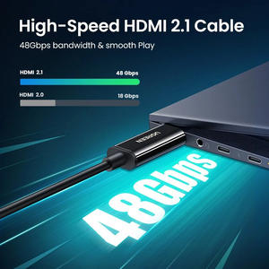 Câble <span class=keywords><strong>HDMI</strong></span> 2.1 à fibre optique <span class=keywords><strong>UGREEN</strong></span> HD141 48 Gbps 8K 60Hz 4K 240Hz HDR dynamique EARC HDCP2.3 Unidirectionnel 10M/20M/30M/50M - Product Image 3