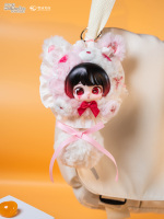 Pendentif en peluche de la série Mini Paradise d'Antu, boîte mystère, jouet porte-clés en PVC