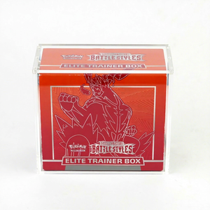UV Protection Premium Acrylic Pokemoned ETB Elite <b>Trainer</b> <b>Box</b> Protector - Product Image 1