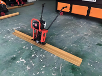 Règle vibrante compacteuse de béton électrique portative JOVE avec moteur et moteur électrique à rayon de braquage court