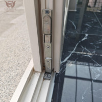 Puertas Dobles Clásicas de Madera Sólida Premium para Patio Exterior, Rejillas para Ventanas, Diseño Personalizado, Ventana Francesa con Aislamiento Térmico para Apartamento