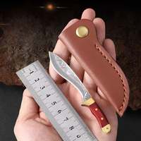 Couteaux de camping multifonctionnels d'extérieur en gros, mini-couteaux de chasse en acier inoxydable