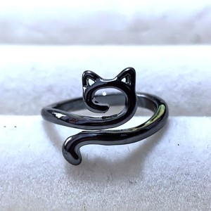 विंटेज पुरुषों की प्रवृत्ति एंटी-थाई सिल्वर ओपन रिंग पुरुषों की एकल शुभ मोटी अंगूठी - Product Image 3