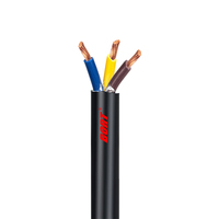 Kabel Daya UL Listed SJT 3x16AWG 3 Inti Berisolasi PVC Kawat Tembaga