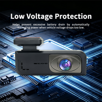 Caméra de tableau de bord DVR 1080P pour voiture avec WiFi, application, vision nocturne, capteur G, surveillance de stationnement et enregistrement en boucle