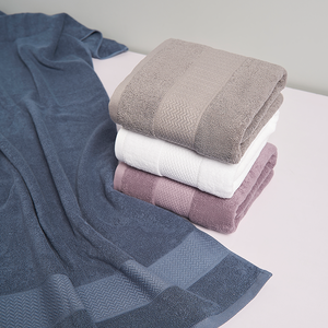 <span class=keywords><strong>Asciugamani</strong></span> da Bagno di Lusso in Puro Cotone all'Ingrosso, Spessi per Adulti, Regali per Stand Fieristici, Loghi Ricamati, Tecniche di Tessitura - Product Image 4