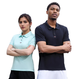 Expédition rapide Slim Fit Polo Extensible Personnalisé Mélange Couleur Résistant À La Décoloration Anti-Rides Marque Promotion Porter - Product Image 5