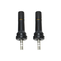 Valve de pneu TPMS-6 en caoutchouc à clipser, capteur de valve de pneu TPMS de remplacement pour roues de voiture