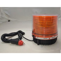 Doppellinsen-10-LED-Stroboskop-Warnleuchte DC12-24V Magnetische Deckenleuchte Gelb Rot Blau LED-Blinkleuchte für Fahrzeuge