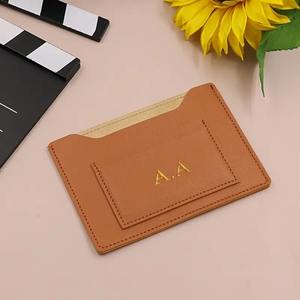 Dompet Passport Kulit PU Custom dengan Tempat Kartu dan Uang Tunai, Portabel untuk Bisnis & Hadiah Promosi - Product Image 1