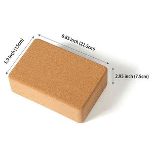 Bloque de Yoga de Corcho Natural Sostenible, Antideslizante, Plano, con Logotipo Personalizado, Ecológico, para Regalo Promocional - Product Image 2