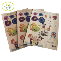 Feuille d'autocollants en papier kraft A4 Feuille d'autocollants auto-adhésifs pour imprimante à jet d'encre pour imprimante laser