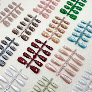 Caja Sorpresa de 10 Piezas de Alta Calidad, Envío Aleatorio, <span class=keywords><strong>Uñas</strong></span> Postizas de ABS con Diseño Moderno, Descuento de Fábrica - Product Image 6