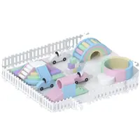 Desain Baru Bouncing Castle Playground Ball Pit dengan Slide Kids Soft Play Equipment