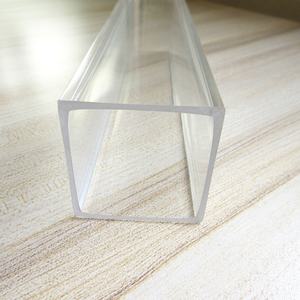 Tube acrylique carré transparent haute transparence, anti-UV, certifié SGS, tailles personnalisées, marque HENGGE, vente en gros directe usine Guangzhou - Product Image 3